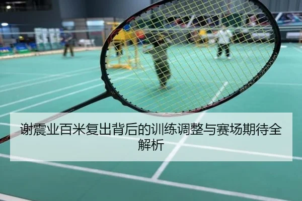 谢震业百米复出背后的训练调整与赛场期待全解析