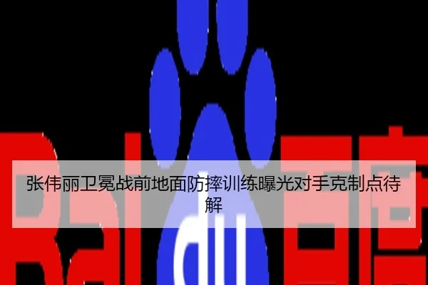 张伟丽卫冕战前地面防摔训练曝光对手克制点待解